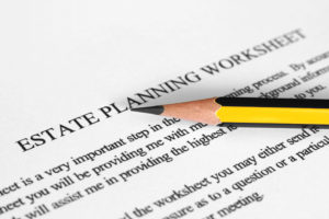 Non-Traditional Estate Planning Worksheet